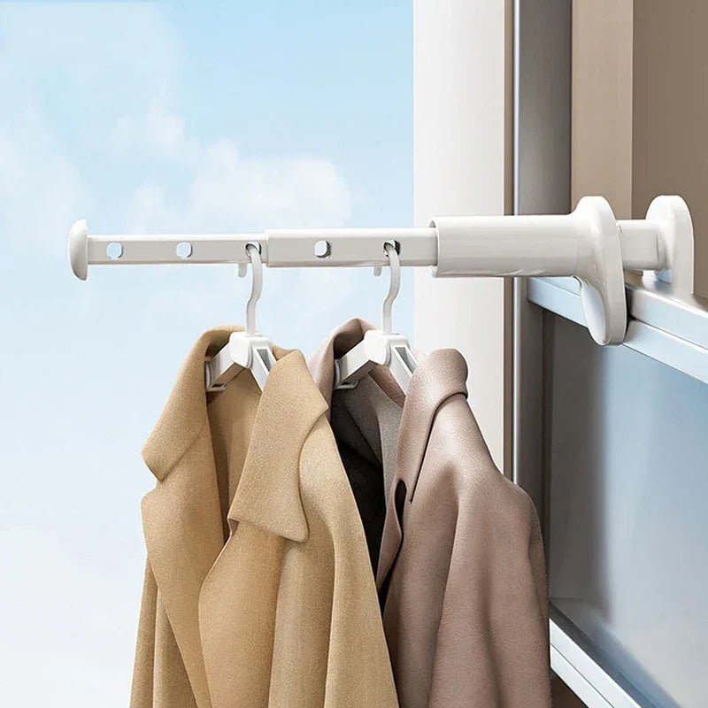 Foldable Portable Window Frame Clothes Drying Rack - Omega Lifestyles