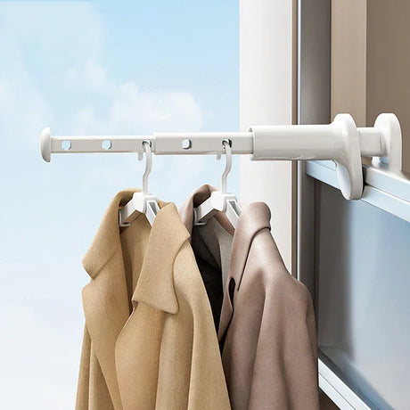 Foldable Portable Window Frame Clothes Drying Rack - Omega Lifestyles