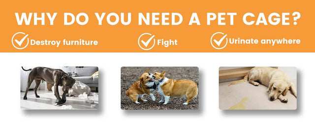 Multifunctional Wooden Dog Crate With Removable Tray - Omega Lifestyles