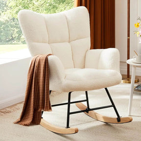 Teddy Upholstered Nursery Rocking Chair - Omega Lifestyles