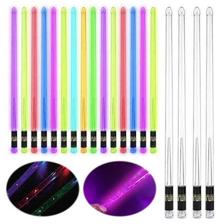 Pair Of LED Light Up Color Changing Drumsticks - Omega Lifestyles