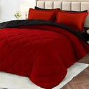 2-Piece Reversible All-Season Polyester Comforter Set - Omega Lifestyles
