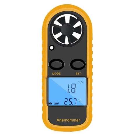 Digital Mini Air Velocity Wind Speed Meter Anemometer - Omega Lifestyles