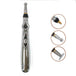 Electronic Acupuncture Pen Stainless Steel Massage Device With 5 Heads - Omega Lifestyles