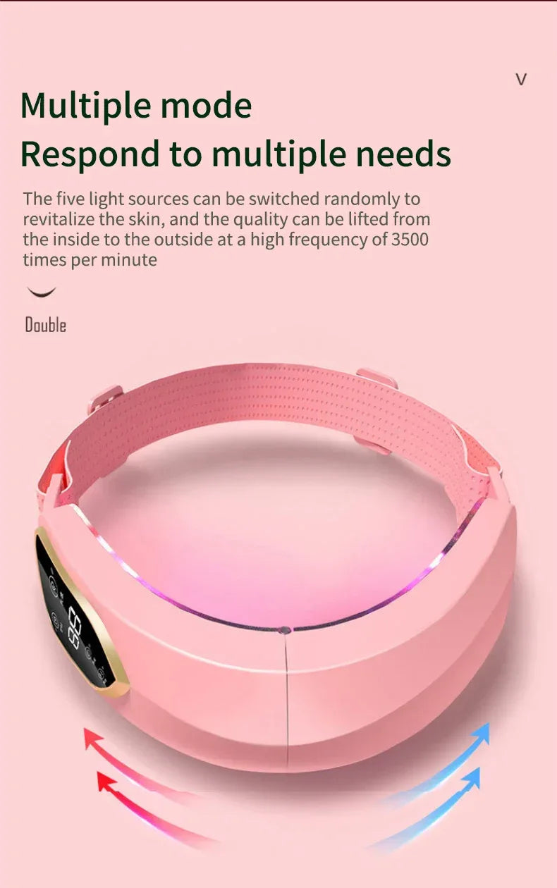 LED Photon Therapy Facial Slimming Vibration Massager - Omega Lifestyles