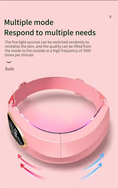 LED Photon Therapy Facial Slimming Vibration Massager - Omega Lifestyles