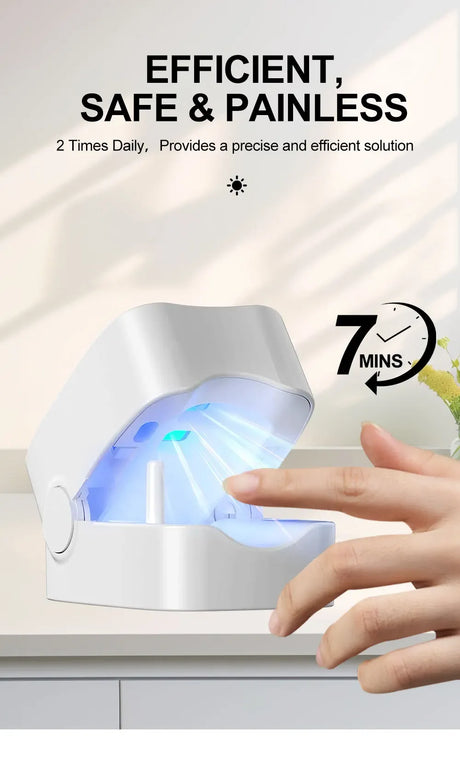 Rechargeable Nail Phototherapy Lamp UV Foot Care Tool - Omega Lifestyles
