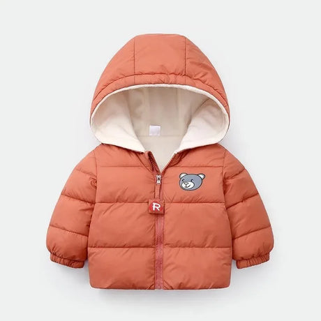 Heavyweight Winter Kids Cartoon Hooded Fleece Jacket - Omega Lifestyles