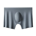 Men’s Seamless Ultra-Thin Breathable Polyester Spandex Boxer Shorts