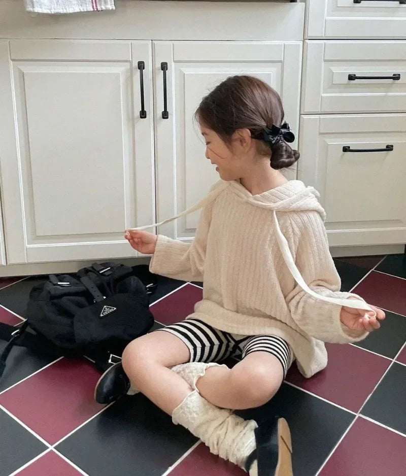 Children’s Cotton Striped Comfortable Stretch Leggings - Omega Lifestyles