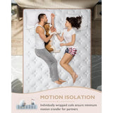 Medium Hybrid Pocket Spring Mattress 14 Inch - Sleep Galleria