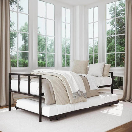 Twin Metal Frame Daybed and Trundle Set - Omega Lifestyles