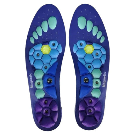 Pair Of Magnetic Orthopedic Acupressure Insoles For Foot Support - Omega Lifestyles