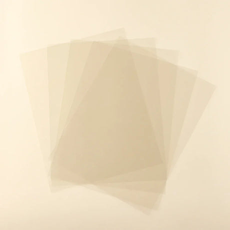 Set Of 50 Heat Resistant Clear Acetate Craft Sheets - Omega Lifestyles