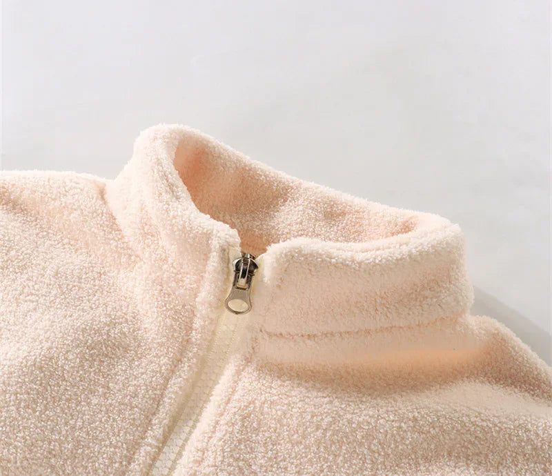 2-Piece Kids Thick Fleece Hooded Sweatshirt Pants Set - Omega Lifestyles