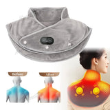 Electric Heating Neck Shoulder Pad With Vibration Massage - Omega Lifestyles