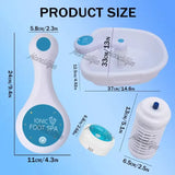 Foot Detox Ionic Spa Massage And Detoxification Machine - Omega Lifestyles