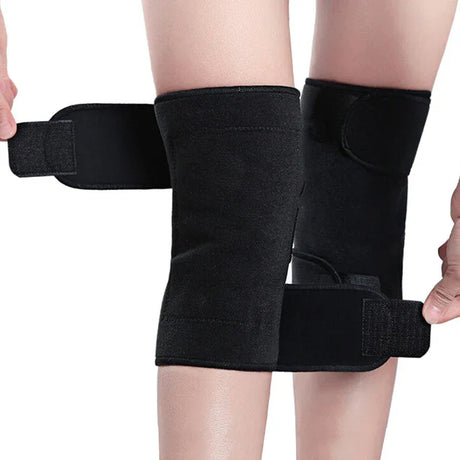 Pair Of Tourmaline Self-Heating Magnetic Therapy Knee Pads - Omega Lifestyles
