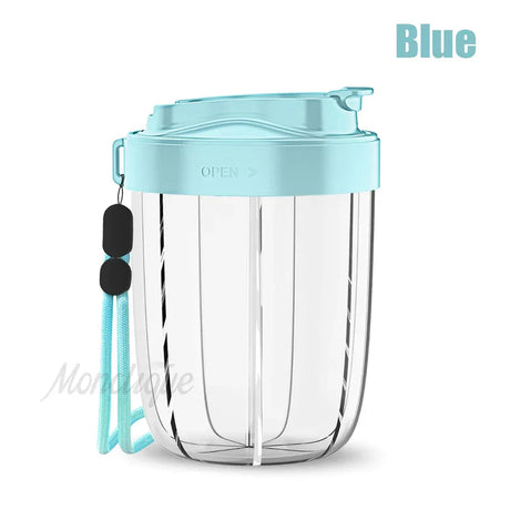 Large Capacity BPA-Free 7-Compartment Pill Dispenser - Omega Lifestyles