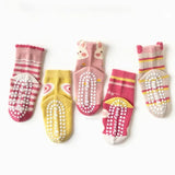 Children’s Cotton Non-Slip Cartoon Knit Socks - Omega Lifestyles