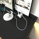 Modern 6 Drawer Wooden Dresser With LED Light