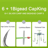 High Carbon Steel Explosion Fishing Hook With 6 Hooks - Omega Lifestyles