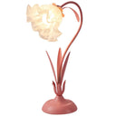 Vintage Floral Acrylic LED Desk Lamp - Omega Lifestyles