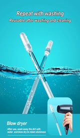 Pack Of 24 Soft Rubber Tip Sticky Ear Cleaning Cotton Swabs - Omega Lifestyles