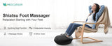 Shiatsu Heated Electric Foot Massager With Rollers