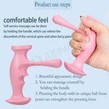 Set Of 2 T-Shaped Deep Tissue Thumb Massagers - Omega Lifestyles