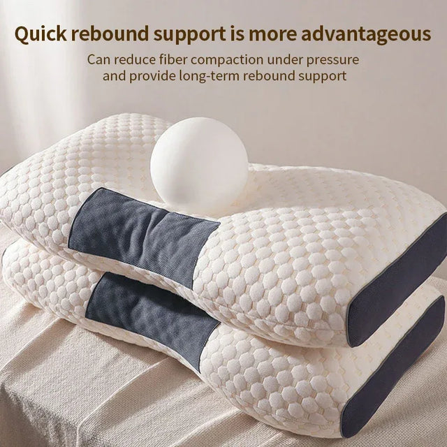 Orthopedic Cervical Memory Foam Rectangle Massage Pillow - Omega Lifestyles