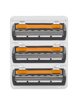 19-Piece Stainless Steel Razor Blade Refills For Men - Omega Lifestyles