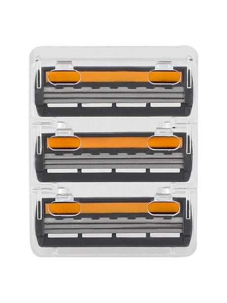 19-Piece Stainless Steel Razor Blade Refills For Men - Omega Lifestyles