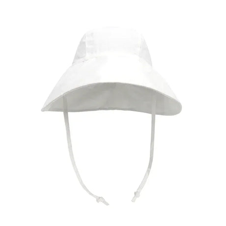 Cotton Linen Baby Kids Summer Sunhat With Wide Brim - Omega Lifestyles