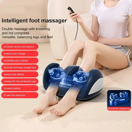 Extra Large Electric Shiatsu Deep Tissue Foot Massager - Omega Lifestyles