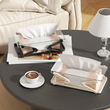 Classic Plastic Liftable Tissue Box Storage Case - Omega Lifestyles