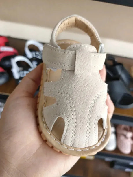 Baby Anti-Slippery Sound Sole Soft Indoor Toddler Sandals - Omega Lifestyles