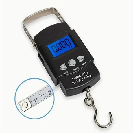 Portable Digital Hanging Scale With 50kg Capacity - Omega Lifestyles