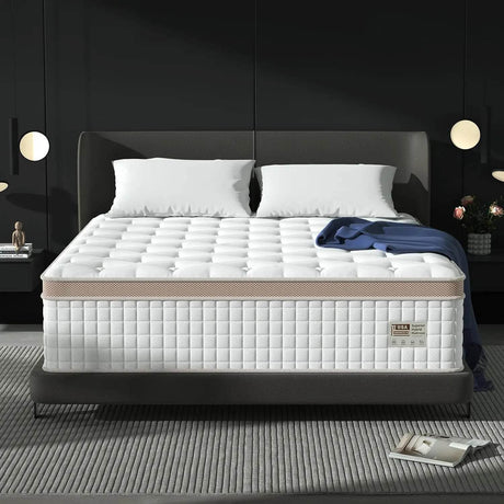 Medium Gel-Infused Hybrid Memory Foam Mattress - Sleep Galleria