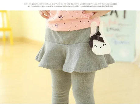 Girls Cotton Lace Skirt-Pants Leggings Winter Tights - Omega Lifestyles