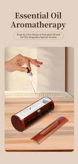 Fireplace Ultrasonic Essential Oil Aroma Diffuser Humidifier - Omega Lifestyles