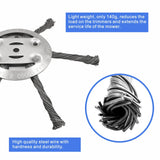 6-Inch Universal Steel Wire Grass Trimmer Replacement Head - Omega Lifestyles