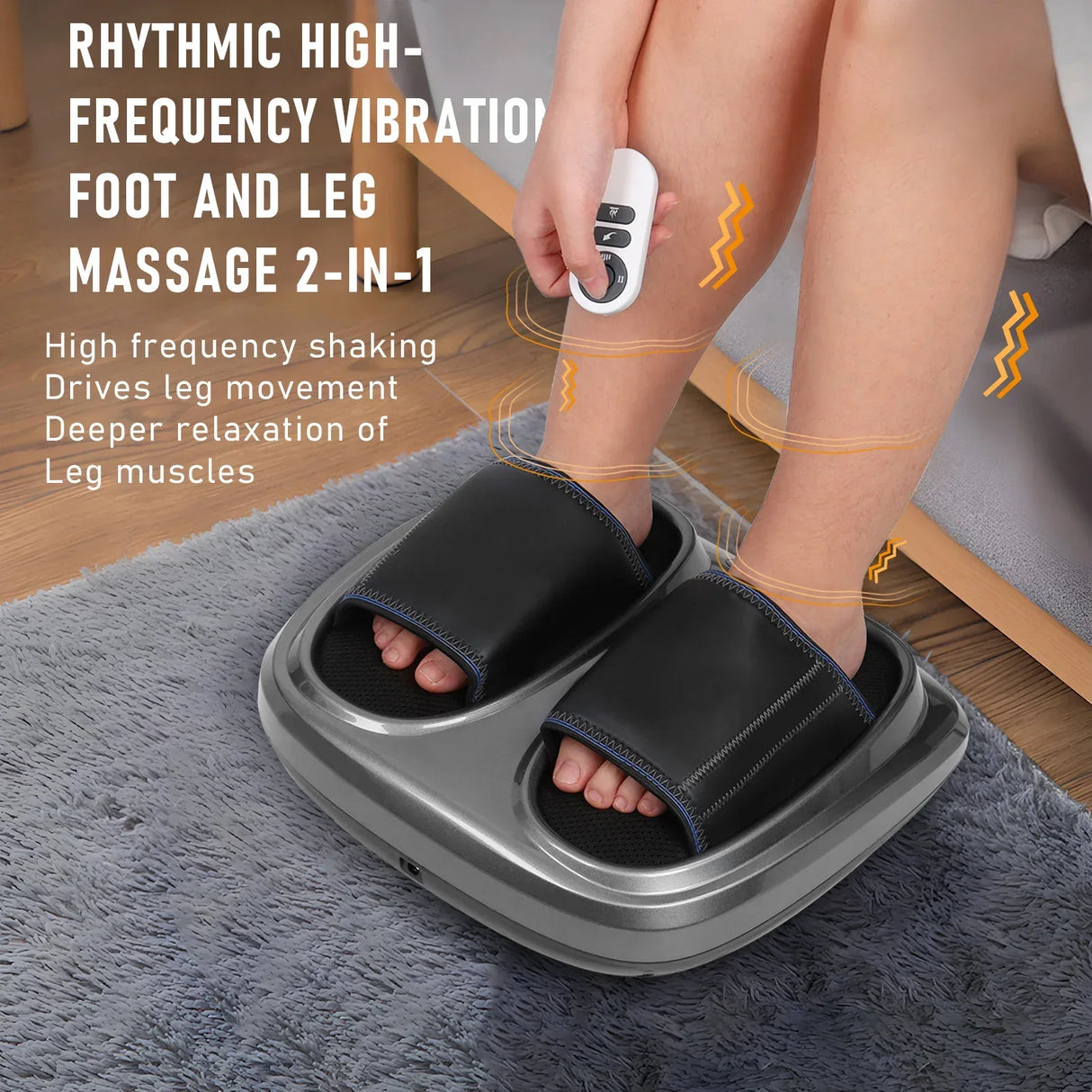 Electric Shiatsu Foot Massager With Kneading Roller - Omega Lifestyles