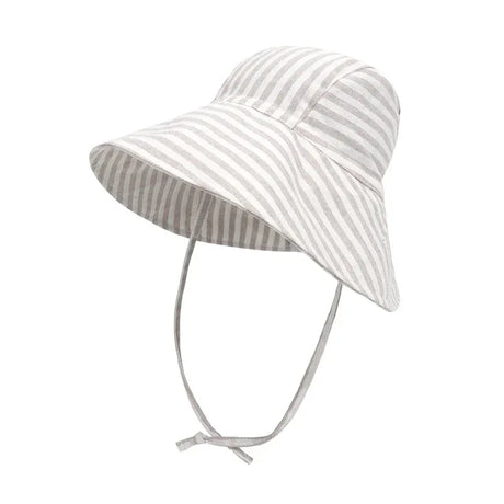 Kids Cotton Linen UV Protection Summer Bucket Hat - Omega Lifestyles