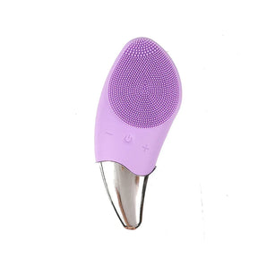 Rechargeable Waterproof Silicone Facial Cleansing Brush - Omega Lifestyles