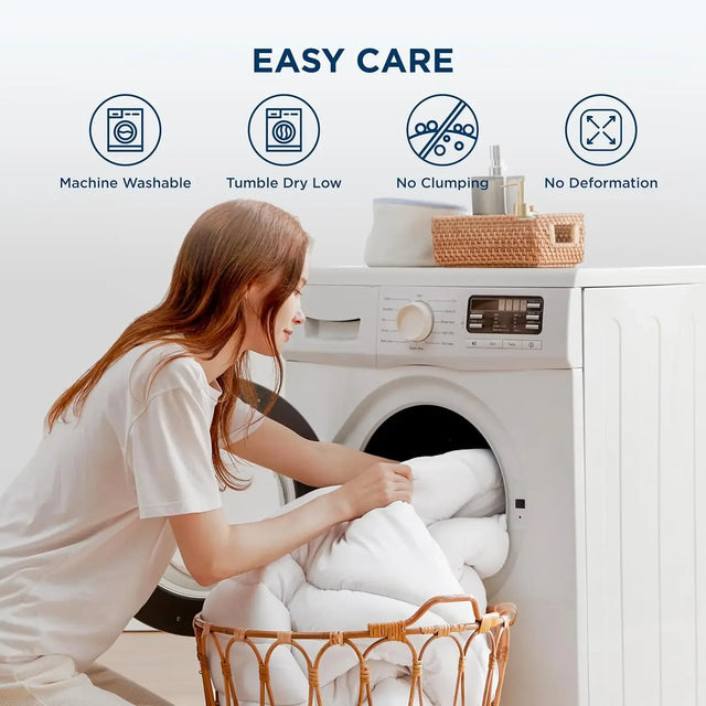 Queen Soft Cooling Quilted Mattress Protector Pad - Omega Lifestyles