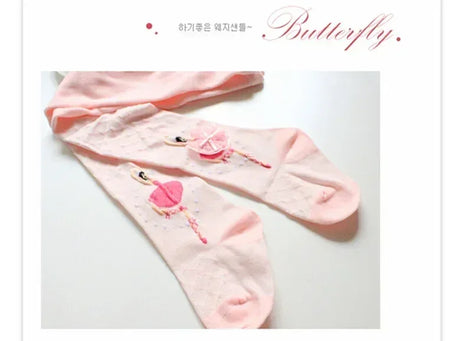 Girls Cotton Cartoon Soft Knit Autumn Tights - Omega Lifestyles