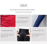 Kids Winter Cotton Padded Warm Elastic Waist Leggings - Omega Lifestyles