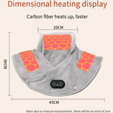Electric Heating Neck Shoulder Pad With Vibration Massage - Omega Lifestyles