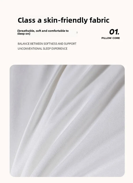 Orthopedic Soft 48x74cm Hypoallergenic Sleeping Pillow - Omega Lifestyles